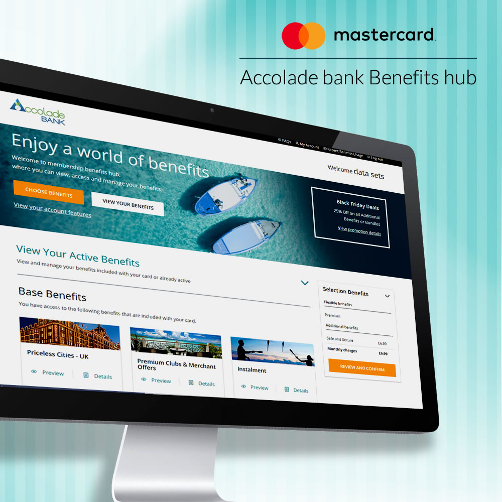 Accolade Bank Benefits hub